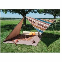 Bent Afrika Carpet nomad print/zipper black -Tent Accessories Sales Store bent afrika carpet nomad print zipper black 3