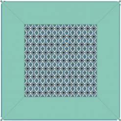 Bent Carpet Caribbean light blue hawaiian -Tent Accessories Sales Store bent carpet caribbean light blue hawaiian 3