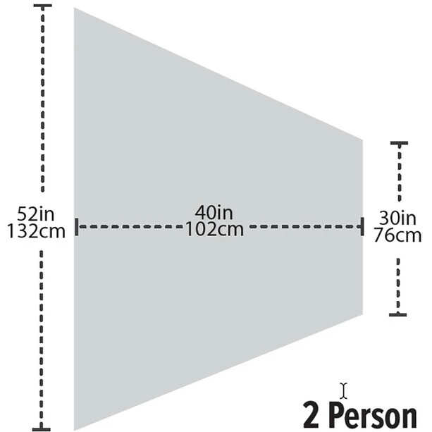 Big Agnes Shield 2 Vestibule gray 4 Big Agnes Shield 2 Vestibule gray - Image 2
