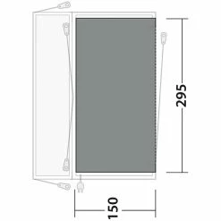 Outwell Lakecrest Flat Woven Carpet grey -Tent Accessories Sales Store outwell lakecrest flat woven carpet 3