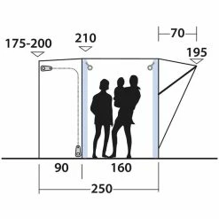 Outwell Newburg 160 Air Drive-Away Awning grey 9 Outwell Newburg 160 Air Drive-Away Awning grey -Tent Accessories Sales Store outwell newburg 160 air drive away awning 3